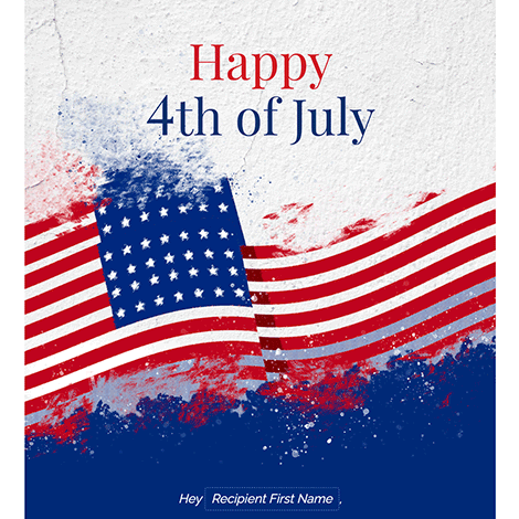July 4th Let's Catch Up Business eCard